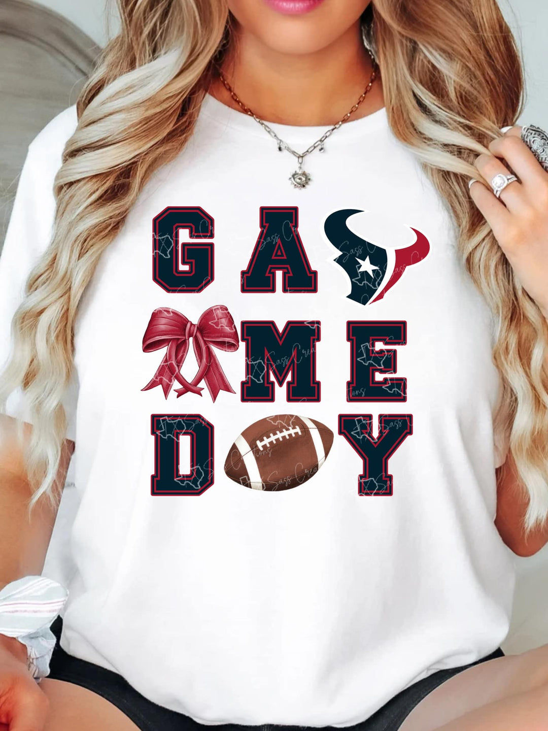 Texans Bow DTF - KT SUBLIMATION, DTF AND MORE LLC