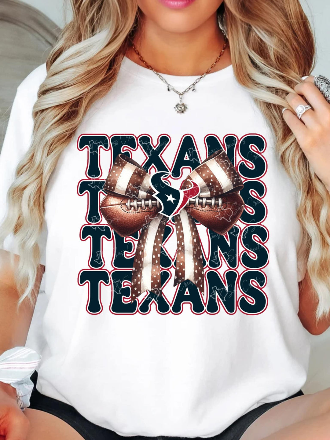 Texans Bow DTF - KT SUBLIMATION, DTF AND MORE LLC