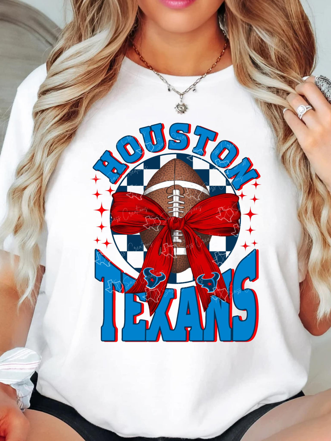 Texans Bow DTF - KT SUBLIMATION, DTF AND MORE LLC