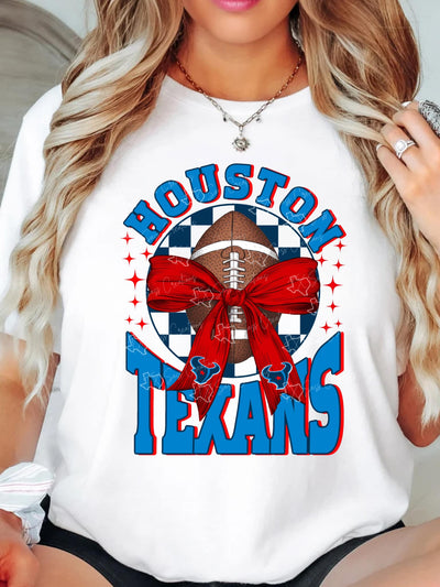 Texans Bow DTF - KT SUBLIMATION, DTF AND MORE LLC