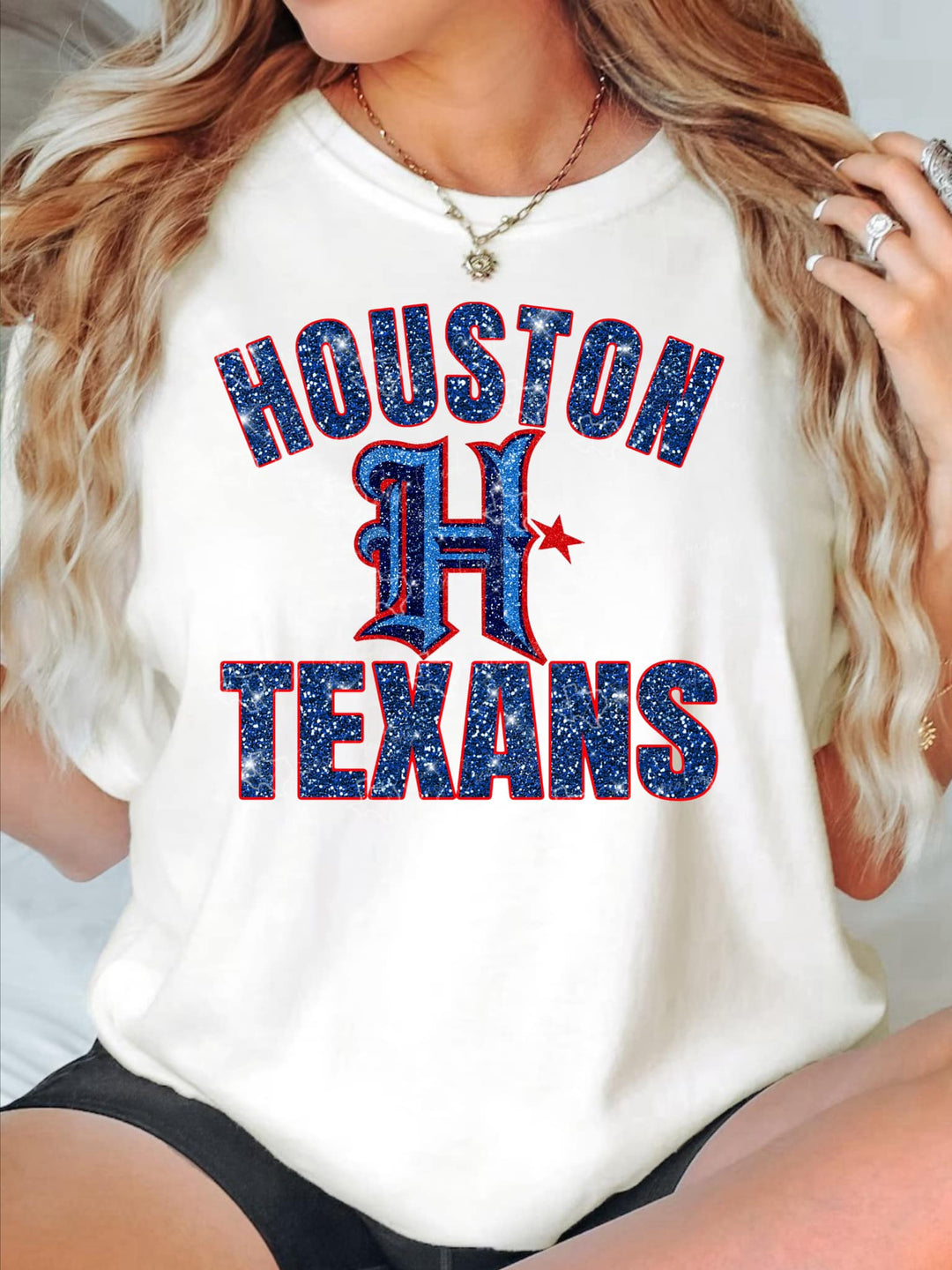 Texans Glitter DTF - KT SUBLIMATION, DTF AND MORE LLC
