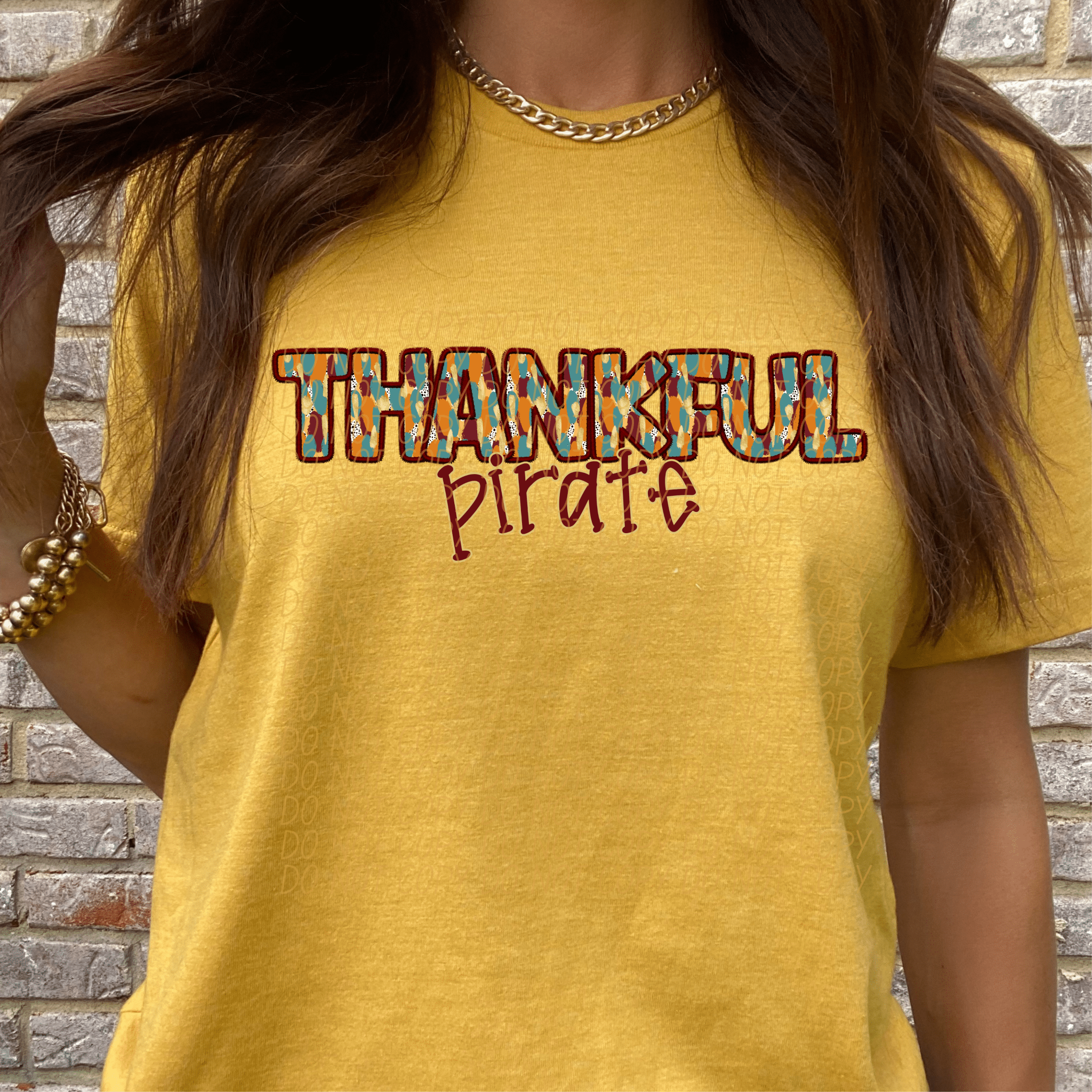 Thankful Pirate DTF - KT SUBLIMATION, DTF AND MORE LLC