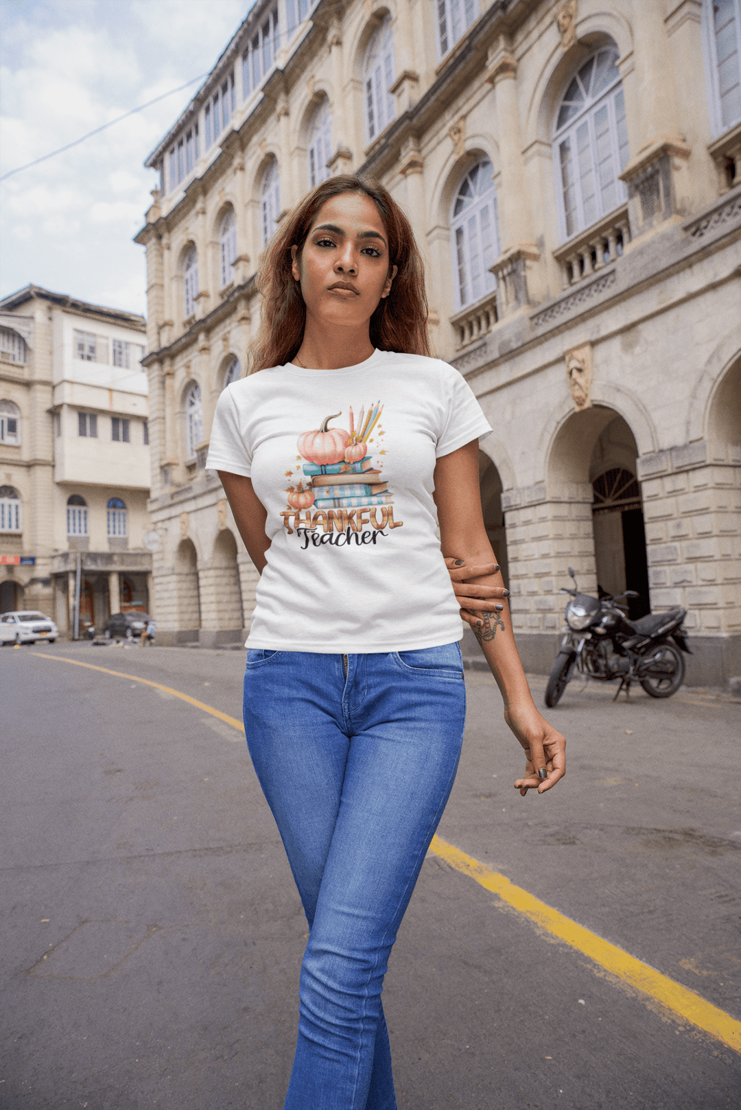 Thankful Teacher DTF - KT SUBLIMATION, DTF AND MORE LLC