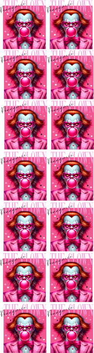 The Clown Pink Dtf Transfer Custom Print Gang Sheet Bulk Wholesale Dtf Direct To Film