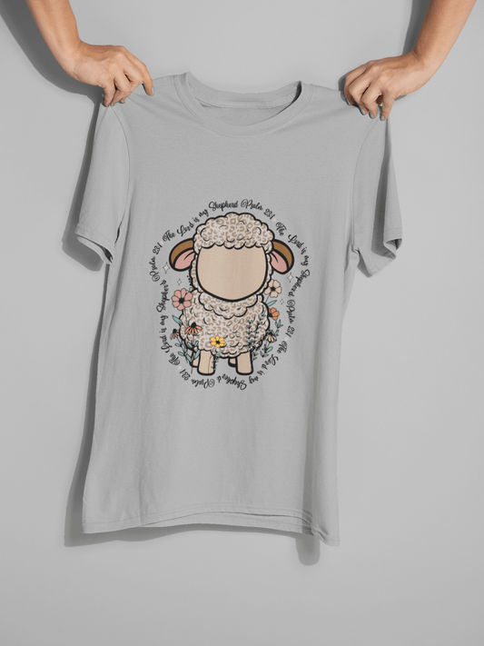 The Lord is My Shepherd DTF Transfer – Inspirational Psalm 23 Christian Design - KT SUBLIMATION, DTF AND MORE LLC