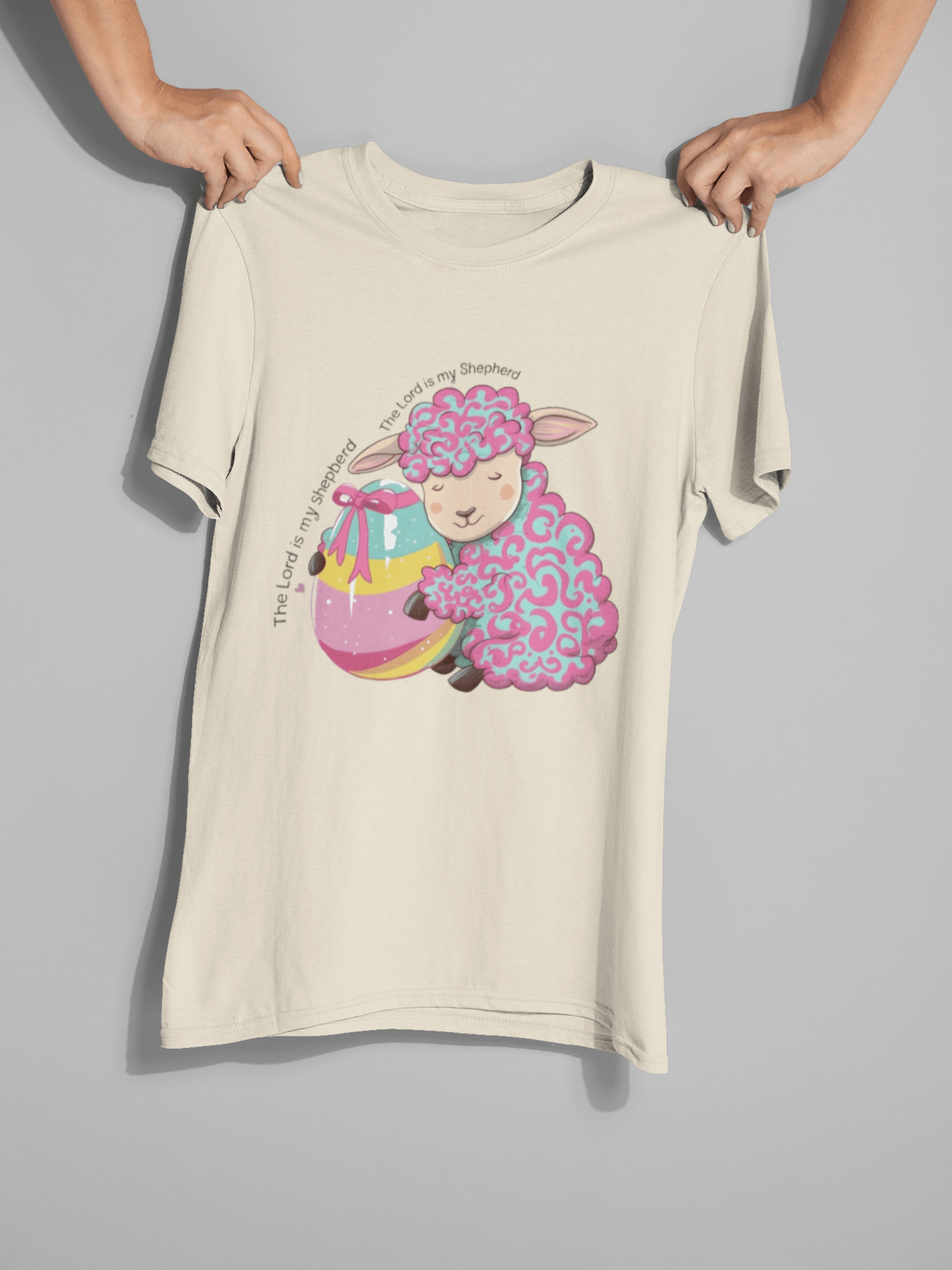 The Lord is My Shepherd DTF Transfer – Inspirational Psalm 23 Christian Design