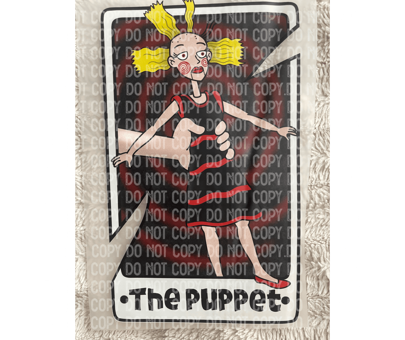 The Puppet DTF ready to press Transfer - KT SUBLIMATION, DTF AND MORE LLC
