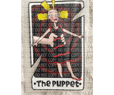 The Puppet DTF ready to press Transfer - KT SUBLIMATION, DTF AND MORE LLC