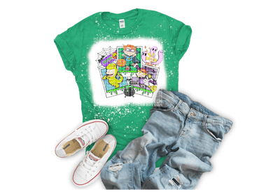 the rugrats Reptar DTF ready to press transfer - KT SUBLIMATION, DTF AND MORE LLC