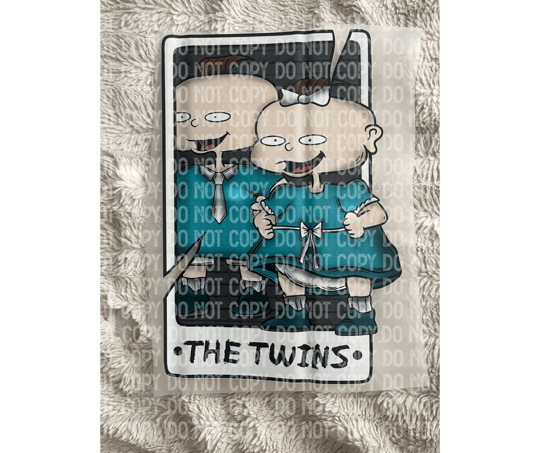 the rugrats The Twins DTF ready to press transfer - KT SUBLIMATION, DTF AND MORE LLC