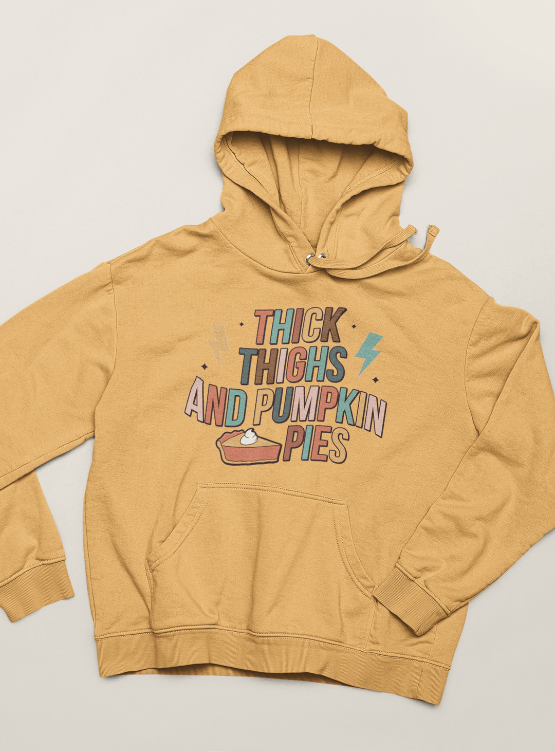 Thick Thighs and Pumpkin Pies DTF Transfer – Funny Thanksgiving Ready - to - Press Design - KT SUBLIMATION, DTF AND MORE LLC