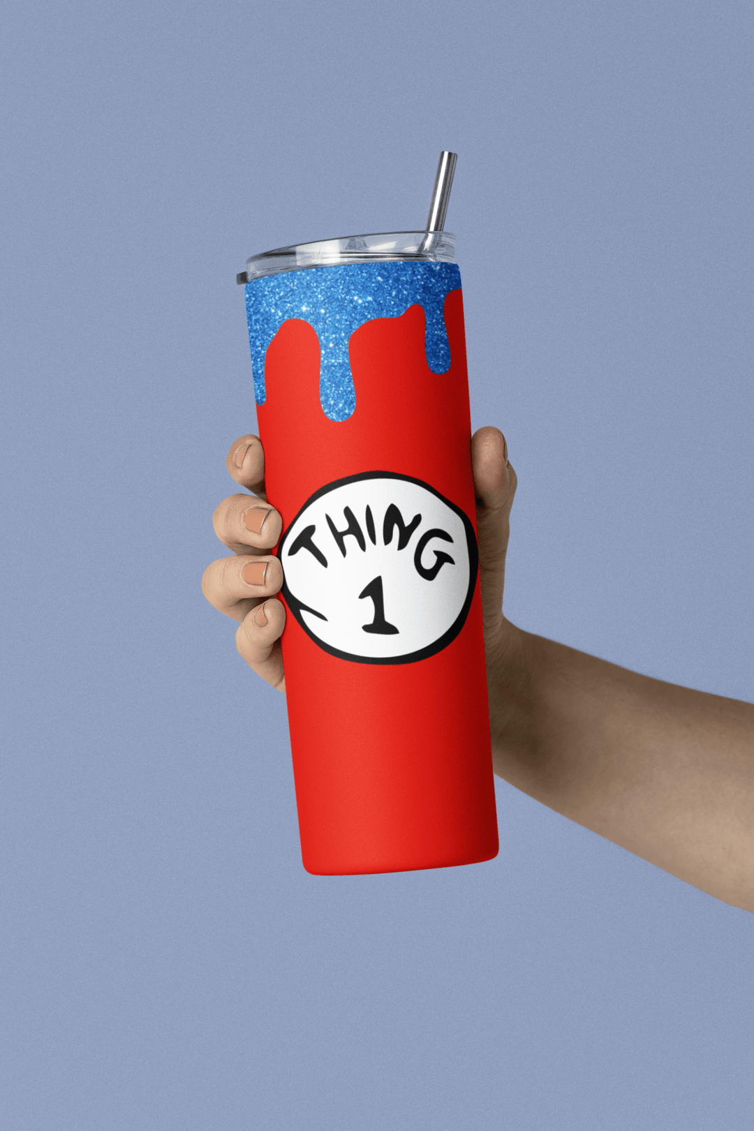 Thing 1 20oz sublimation print - KT SUBLIMATION, DTF AND MORE LLC