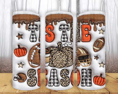 This the season 3D 20oz Tumbler Sublimation Print - KT SUBLIMATION, DTF AND MORE LLC