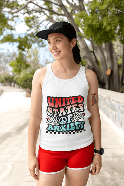 United States of Anxiety DTF - KT SUBLIMATION, DTF AND MORE LLC