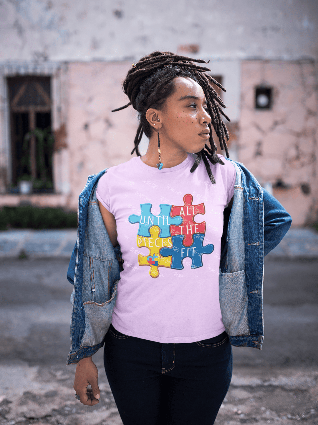 Until All the Pieces Fit DTF Transfer – Autism Awareness Ready - to - Press Design - KT SUBLIMATION, DTF AND MORE LLC
