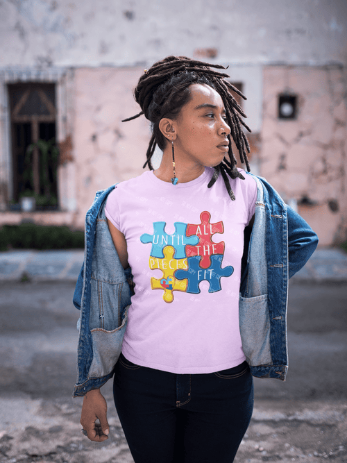 Until All the Pieces Fit DTF Transfer – Autism Awareness Ready - to - Press Design - KT SUBLIMATION, DTF AND MORE LLC