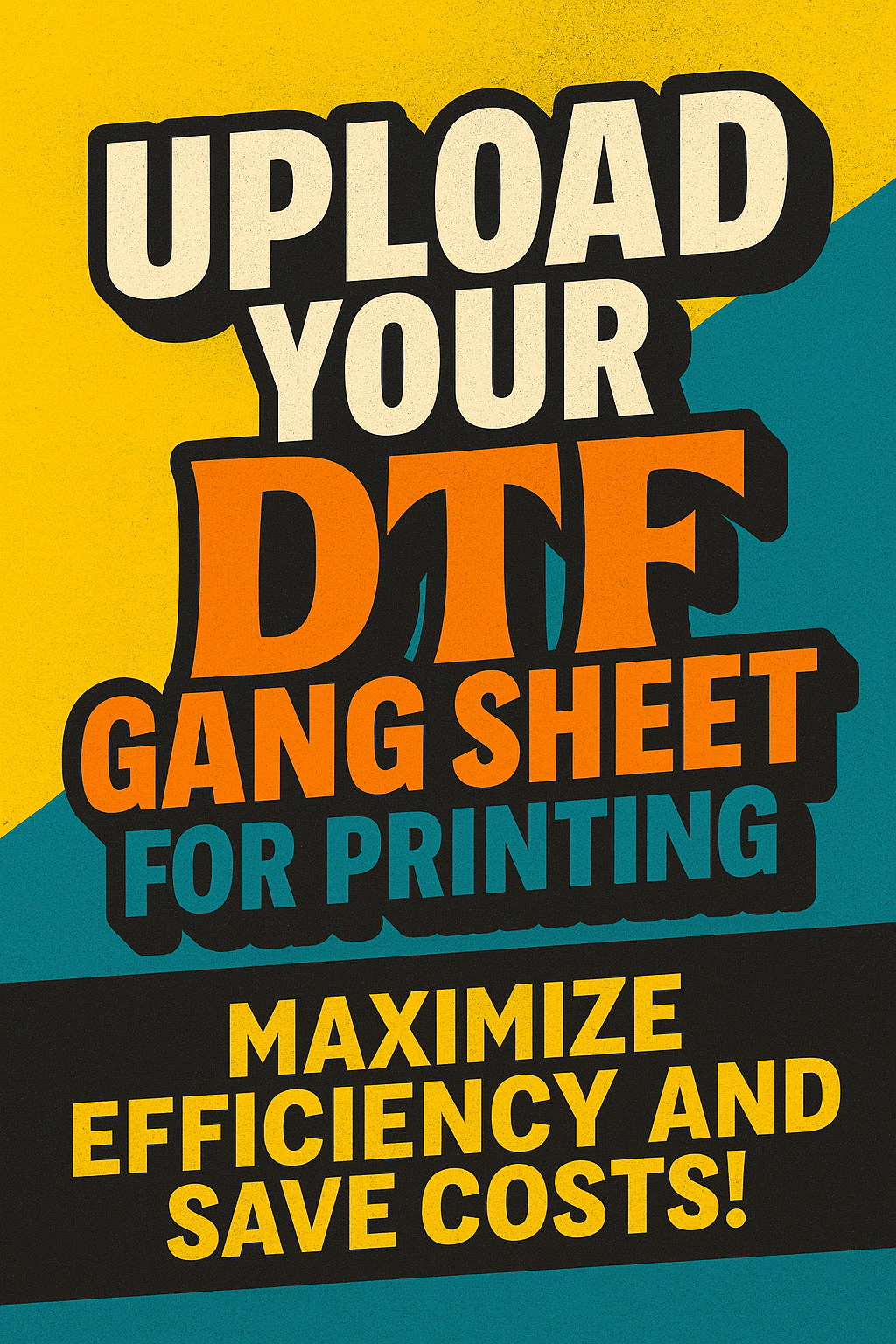 Upload Your DTF  Gang Sheet for Printing – Maximize Efficiency and Save Costs