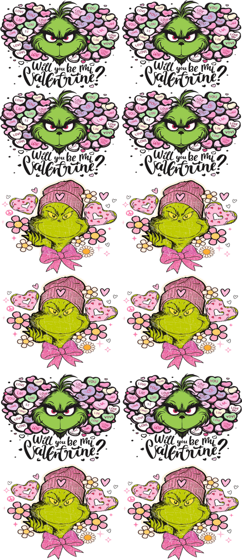 Valentine Pre - Made Gang Sheet Bundle DTF | Ready - to - Press | Love & Romance Designs - KT SUBLIMATION, DTF AND MORE LLC