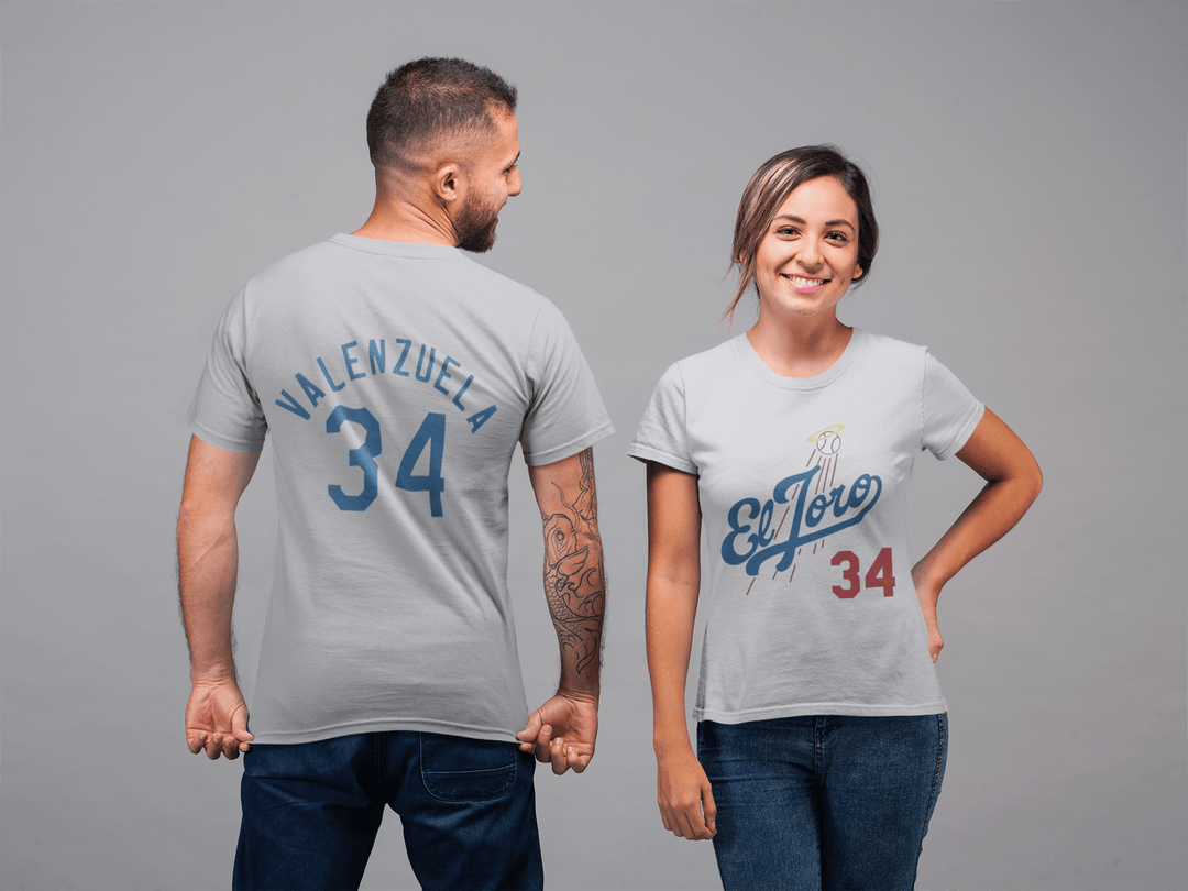 Valenzuela 34 El Toro DTF Transfer – Dodgers - Inspired Heat Press Design for Fans - KT SUBLIMATION, DTF AND MORE LLC