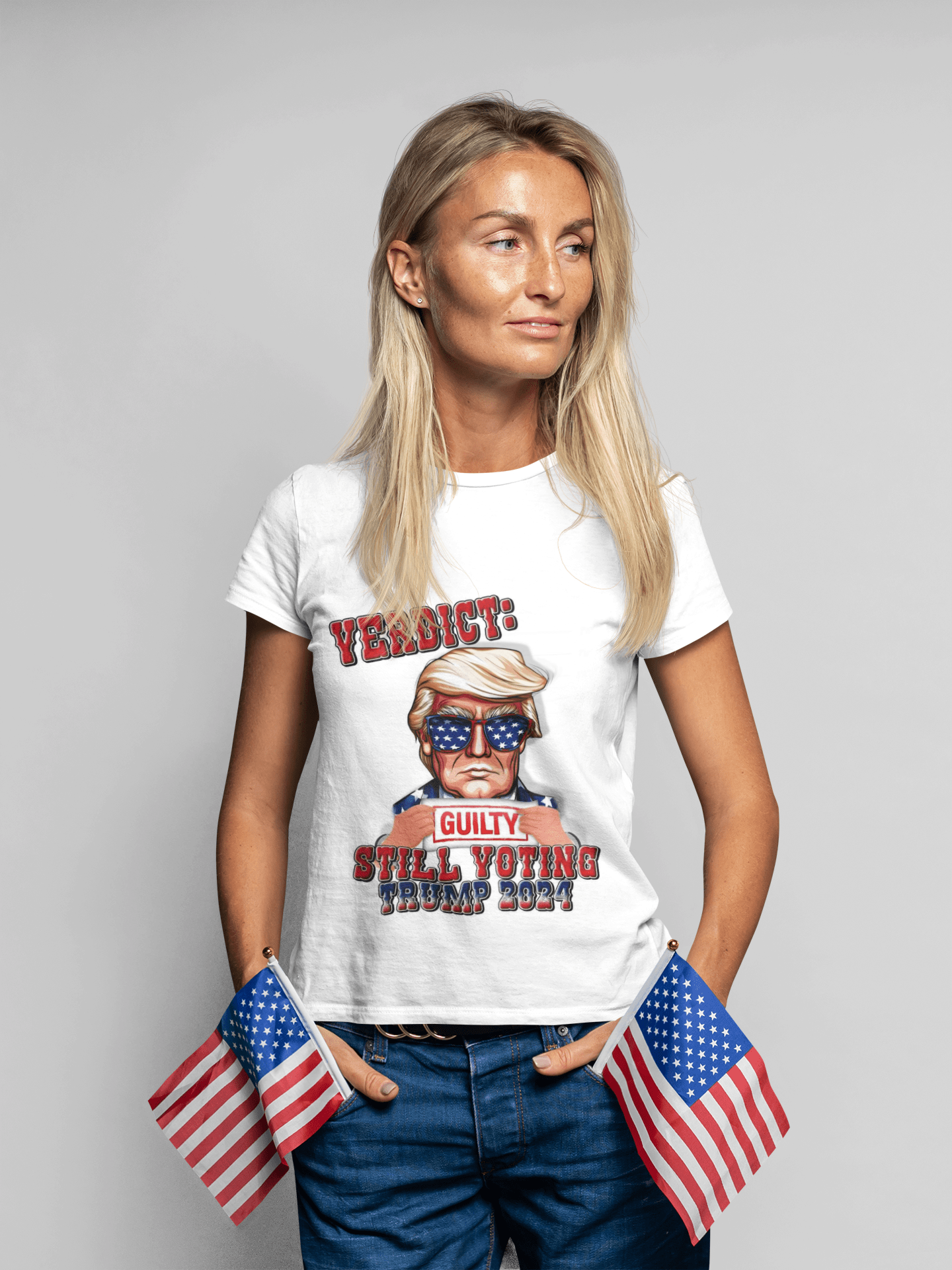Veredict Guilty Still Voting Trump 2024 DTF - KT SUBLIMATION, DTF AND MORE LLC