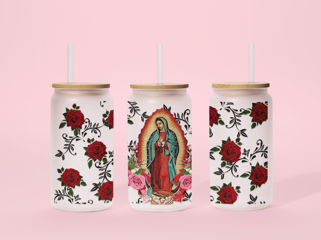 Virgen de Guadalupe 16oz UV Wrap - KT SUBLIMATION, DTF AND MORE LLC