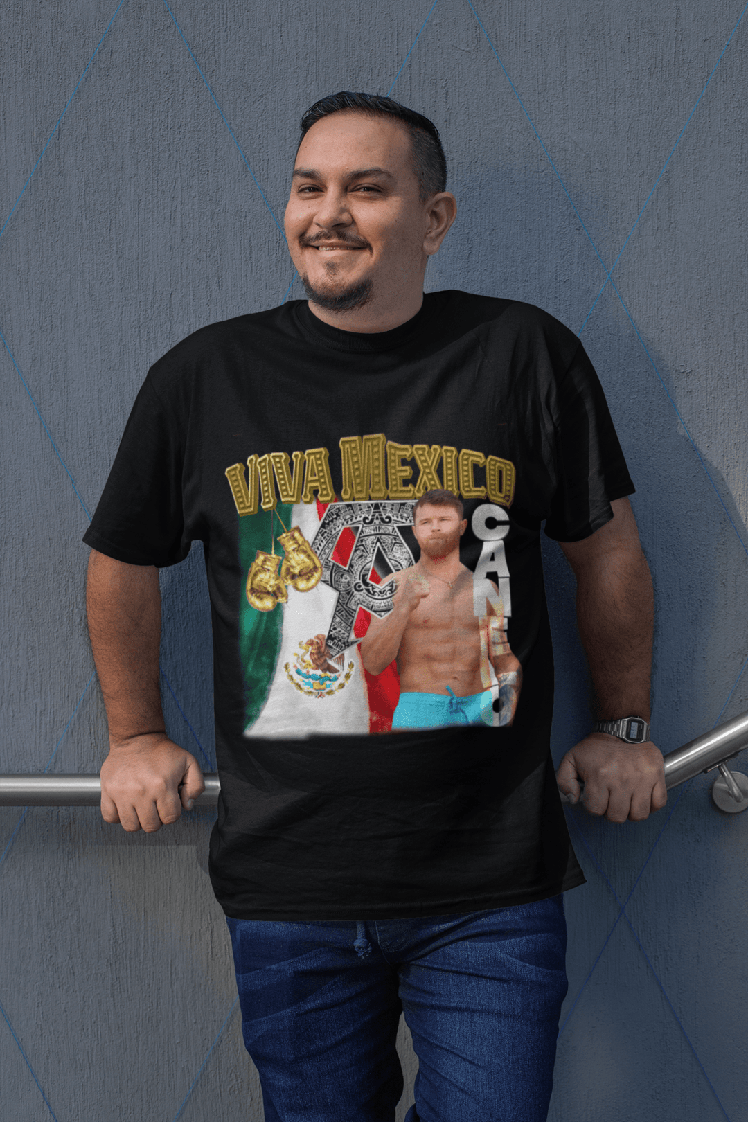 Viva Mexico Canelo DTF ready to press transfer - KT SUBLIMATION, DTF AND MORE LLC