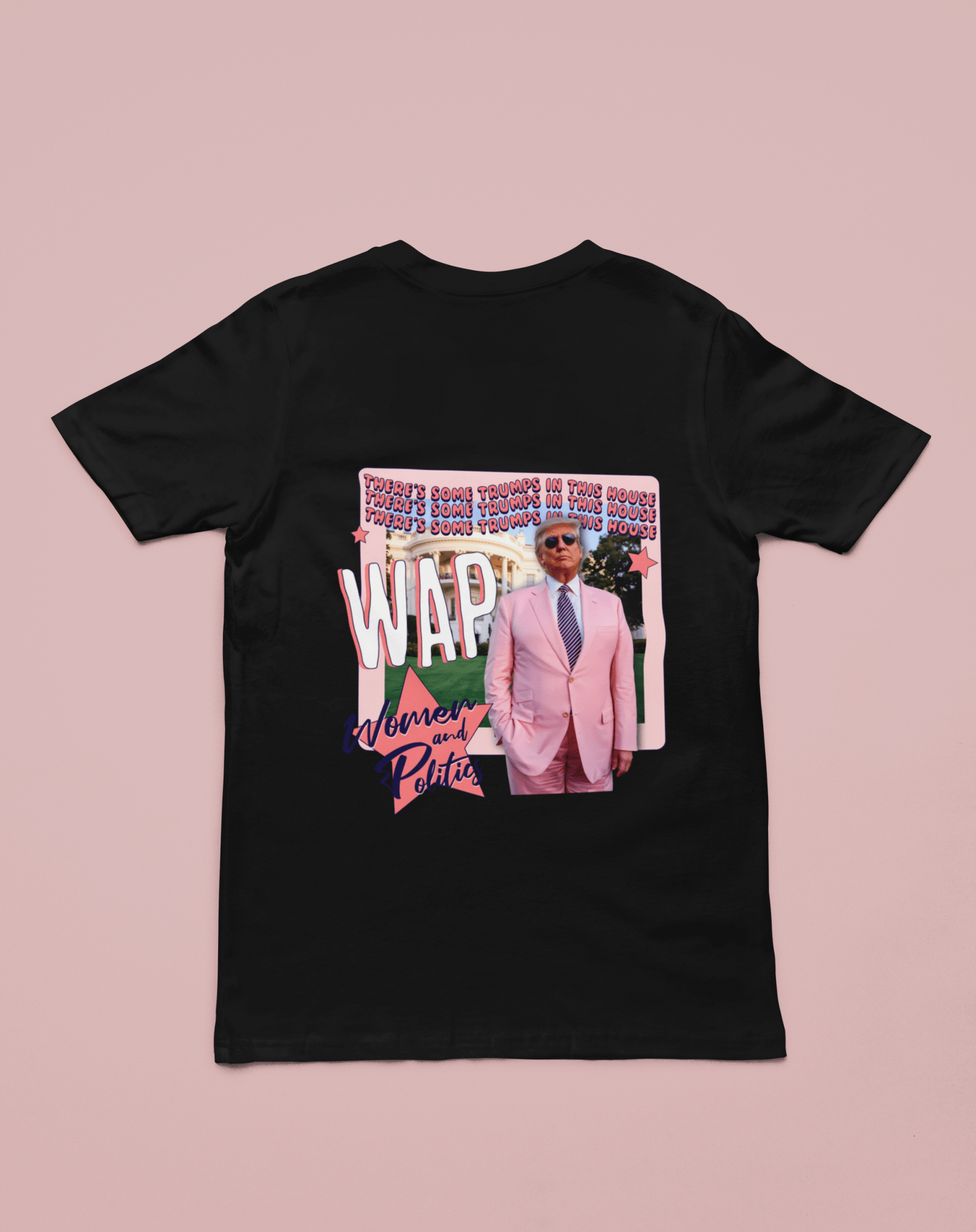 WAP Women and Politics Trump DTF Transfer - KT SUBLIMATION, DTF AND MORE LLC