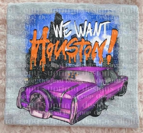 We want Houston 'Stros DTF - KT SUBLIMATION, DTF AND MORE LLC