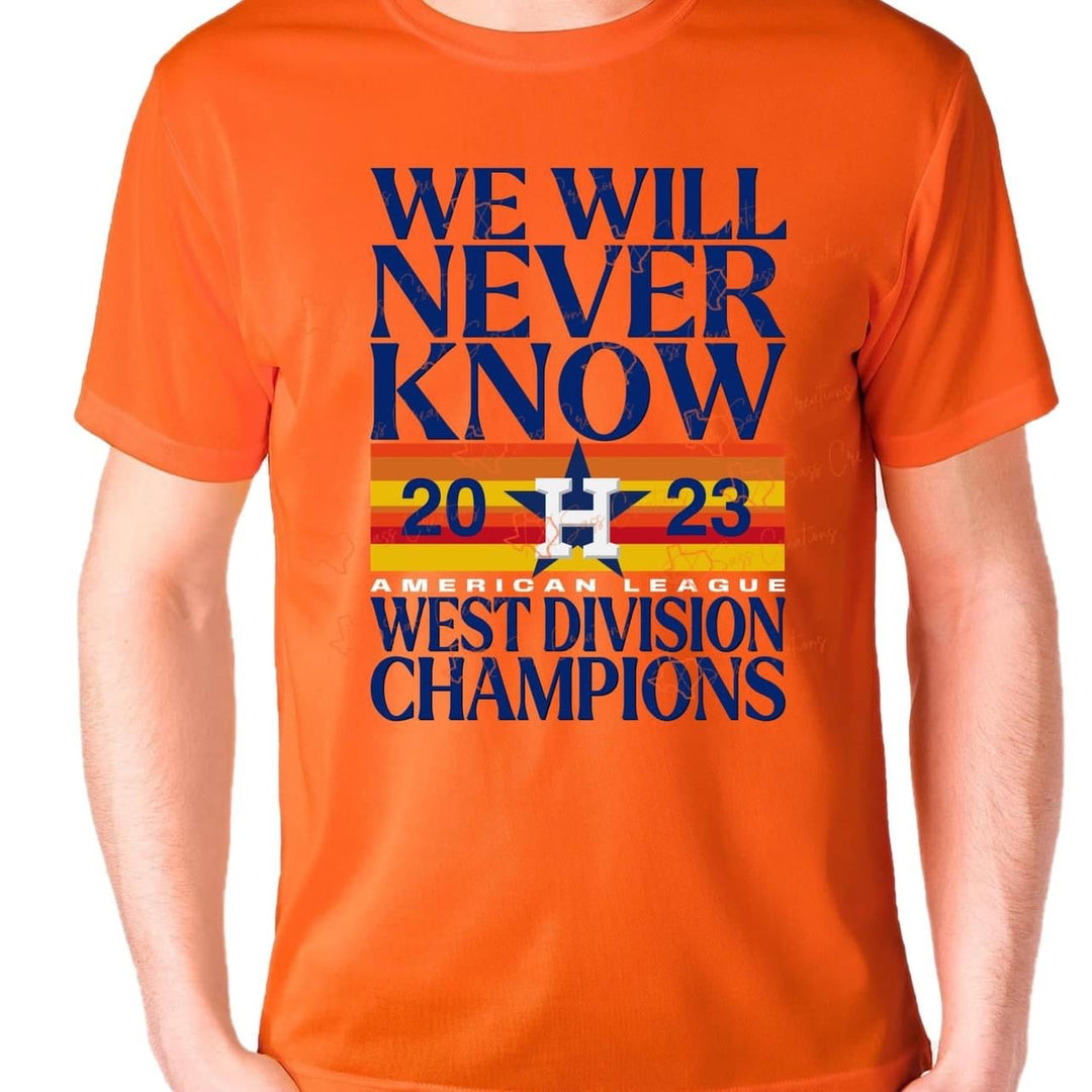 We will neve Know Baseball DTF - KT SUBLIMATION, DTF AND MORE LLC