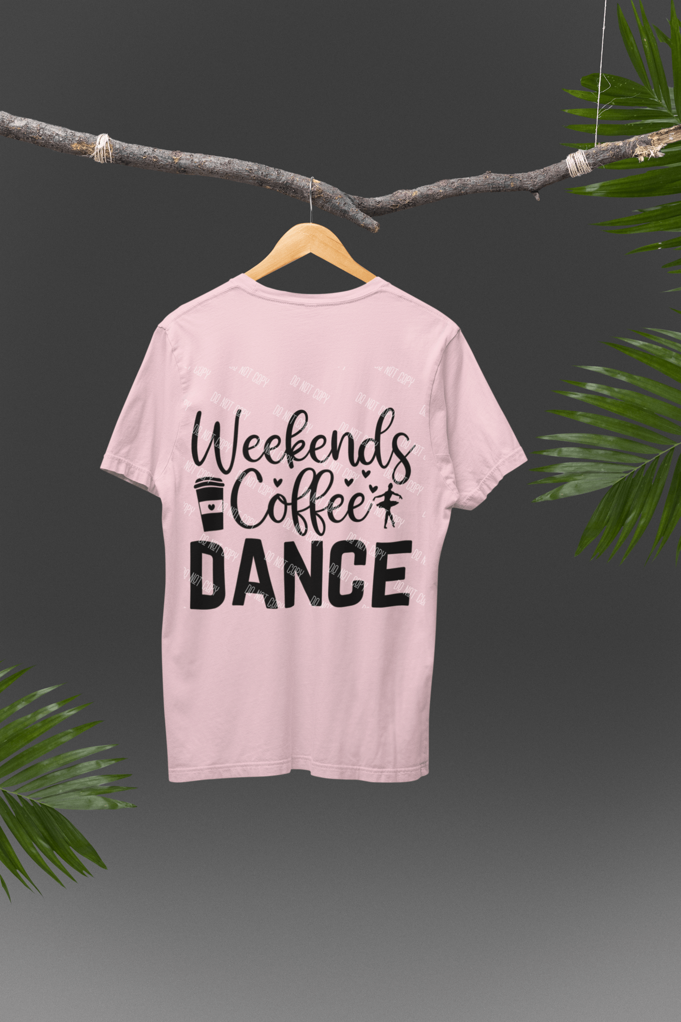 Weekend, Coffee, Dance DTF Transfer – Fun & High - Quality Print for Custom Apparel - KT SUBLIMATION, DTF AND MORE LLC