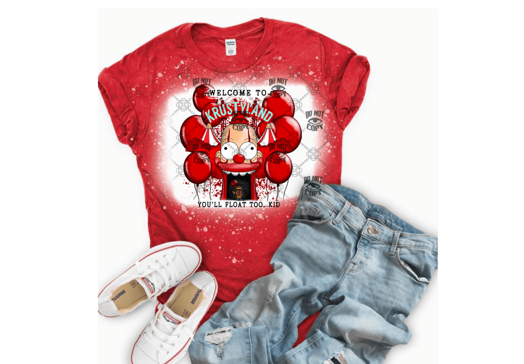 Welcome to Krustyland DTF ready to press transfer - KT SUBLIMATION, DTF AND MORE LLC