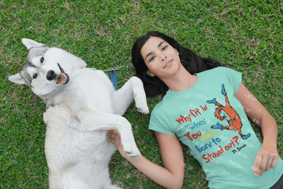 Why Fit In When You Were Born to Stand Out? DTF Transfer – Dr. Seuss - Inspired Custom Apparel - KT SUBLIMATION, DTF AND MORE LLC