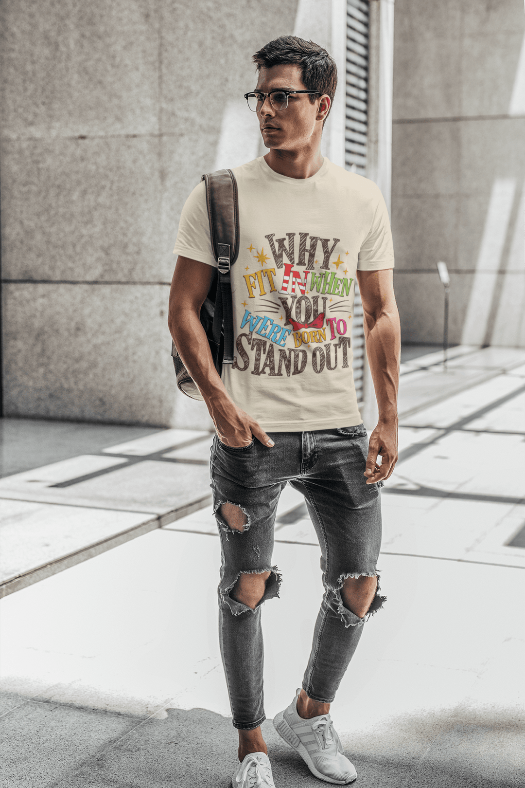 Why Fit When You Born To Stand Up DTF Transfer – Ready to Press! - KT SUBLIMATION, DTF AND MORE LLC