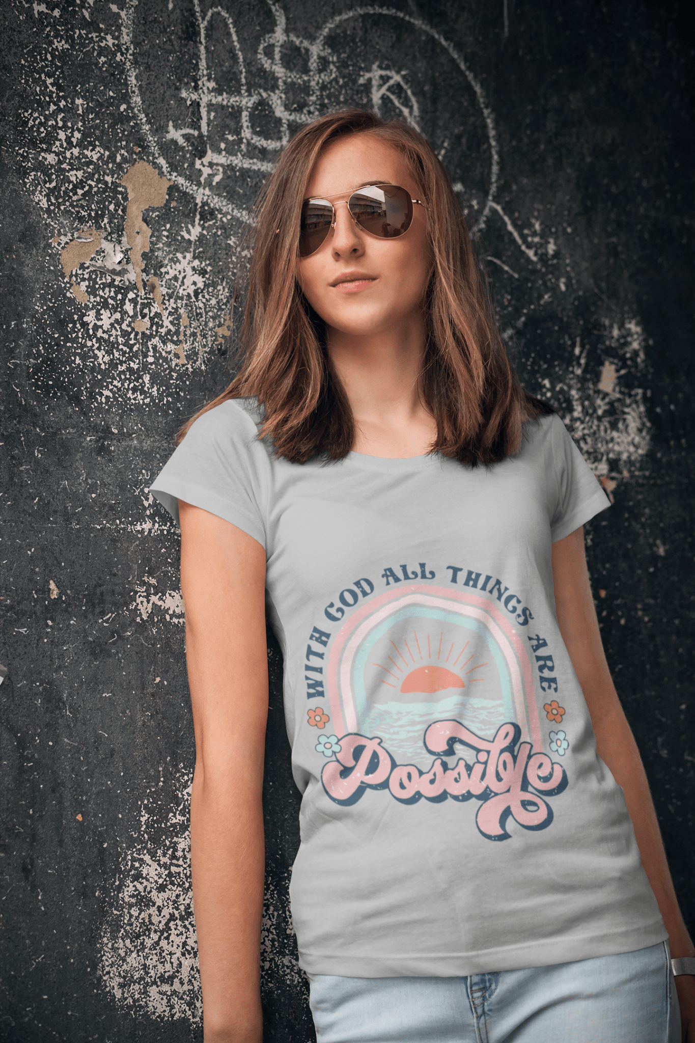 With God all Things are Possible DTF - KT SUBLIMATION, DTF AND MORE LLC