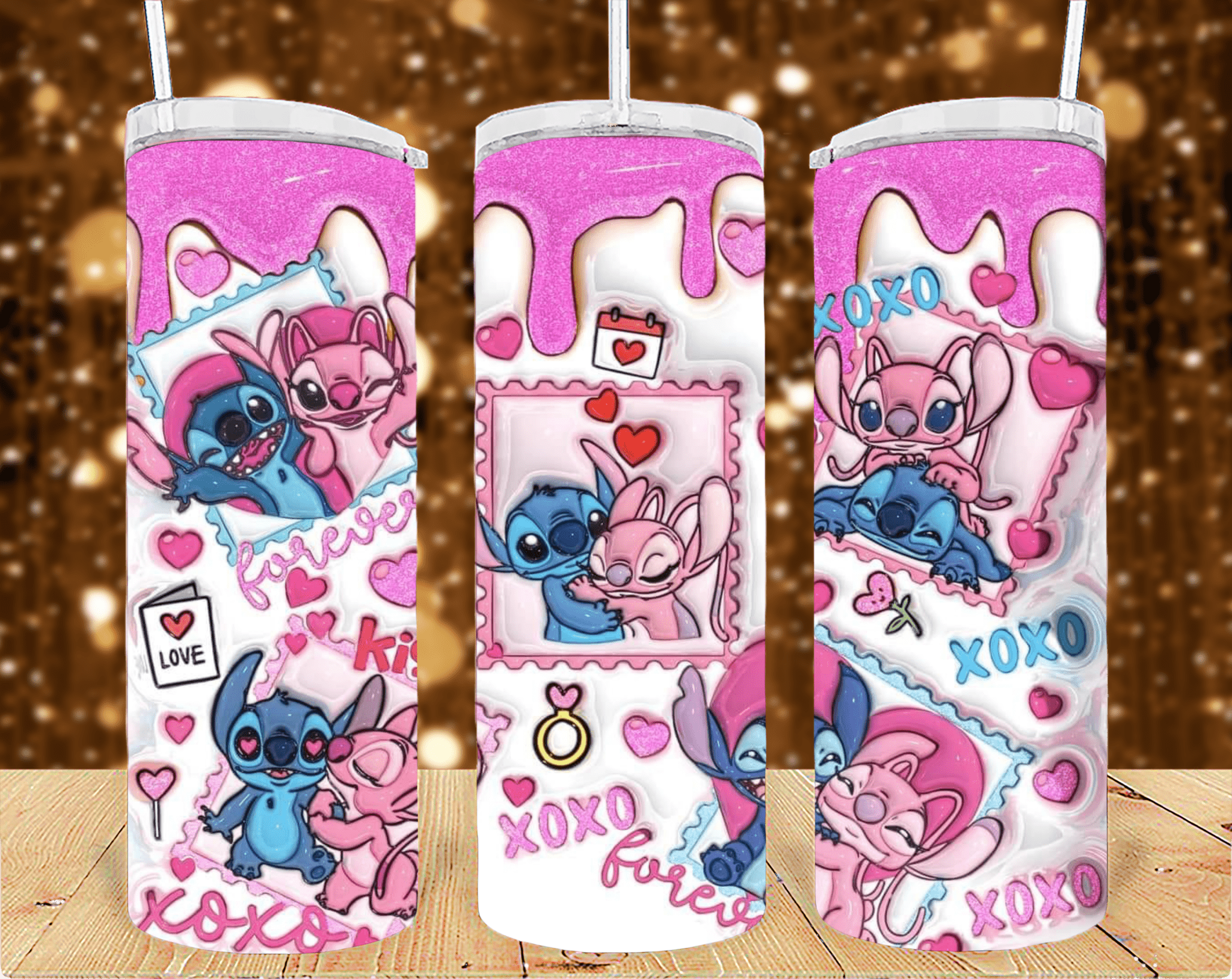 Xoxo 20oz Tumbler Sublimation Print - KT SUBLIMATION, DTF AND MORE LLC