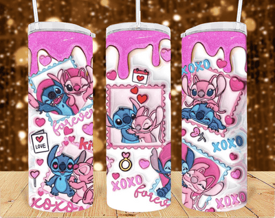 Xoxo 20oz Tumbler Sublimation Print - KT SUBLIMATION, DTF AND MORE LLC