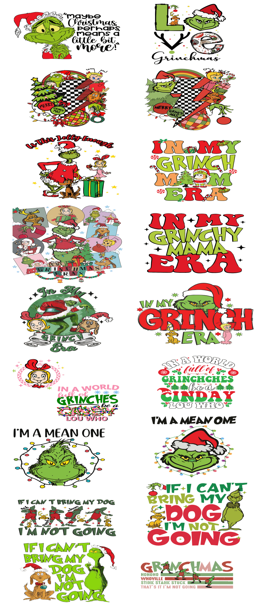 You are a Mean one 4 DTF Transfer, Custom DTF Print, Bulk DTF Transfer, Wholesale Dtf Print - KT SUBLIMATION, DTF AND MORE LLC