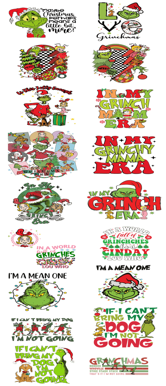 You are a Mean one 4 DTF Transfer, Custom DTF Print, Bulk DTF Transfer, Wholesale Dtf Print - KT SUBLIMATION, DTF AND MORE LLC