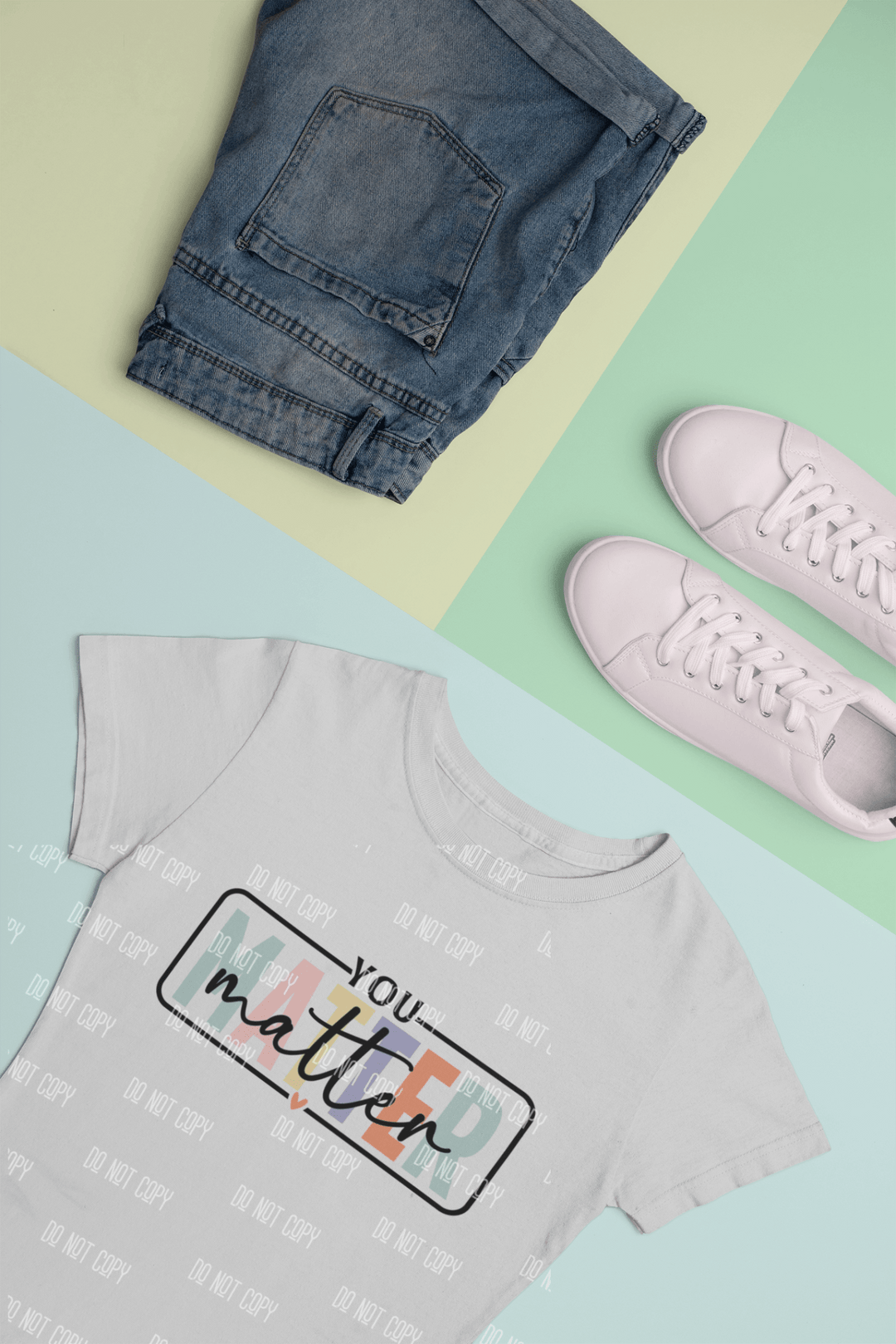 You Matter" DTF Transfer – Empowering & Positive Affirmation Design - KT SUBLIMATION, DTF AND MORE LLC