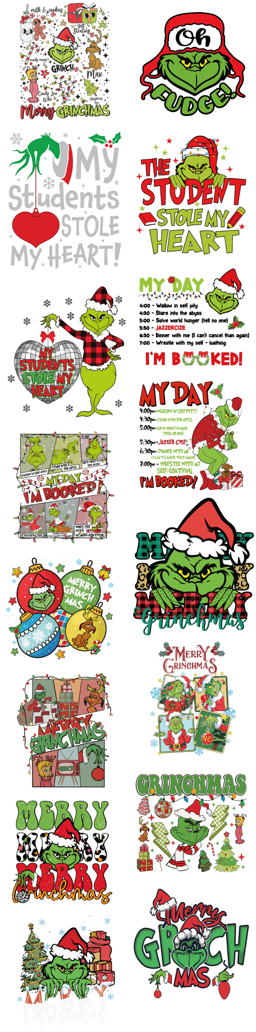 You’re a Mean One 3 DTF Transfer – Custom Holiday Print | Bulk & Wholesale DTF Transfers - KT SUBLIMATION, DTF AND MORE LLC