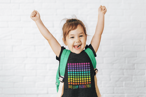 Youth 100 days brigther DTF - KT SUBLIMATION, DTF AND MORE LLC
