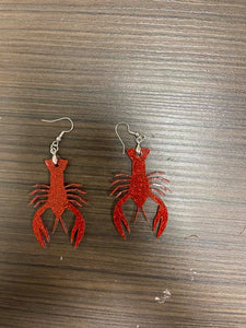Crawfish Earrings // Crawfish Jewelry // New Orleans Earrings // New Orleans Gift