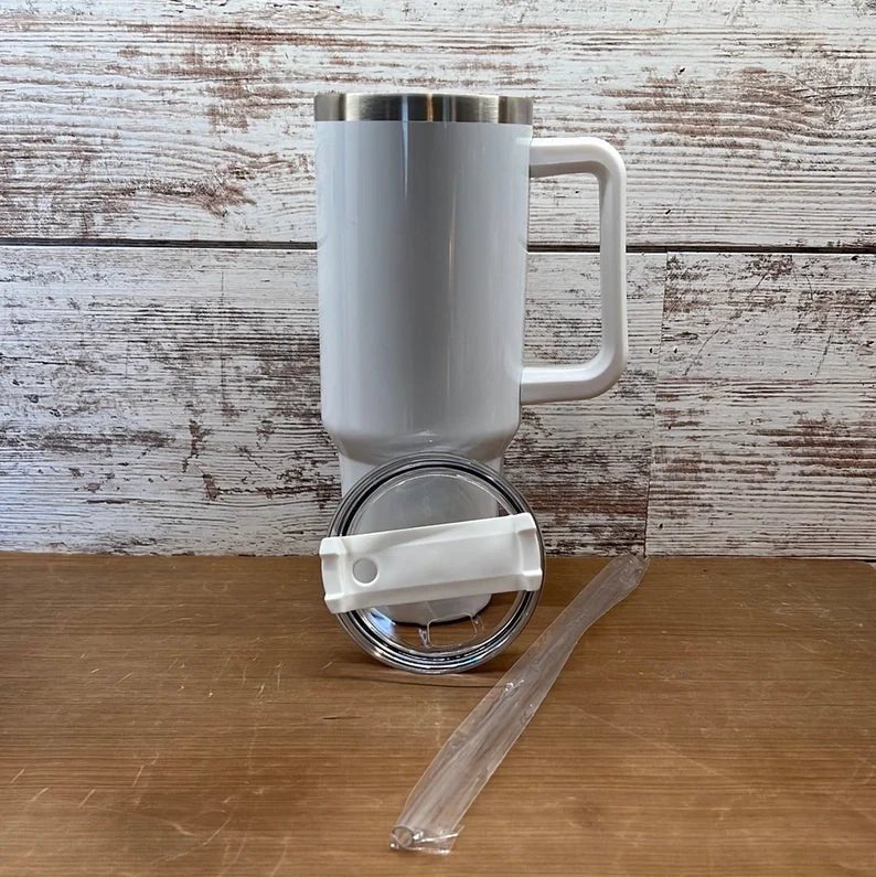 40oz Sublimation Tumbler, sublimation blank - KT SUBLIMATION, DTF AND MORE LLC