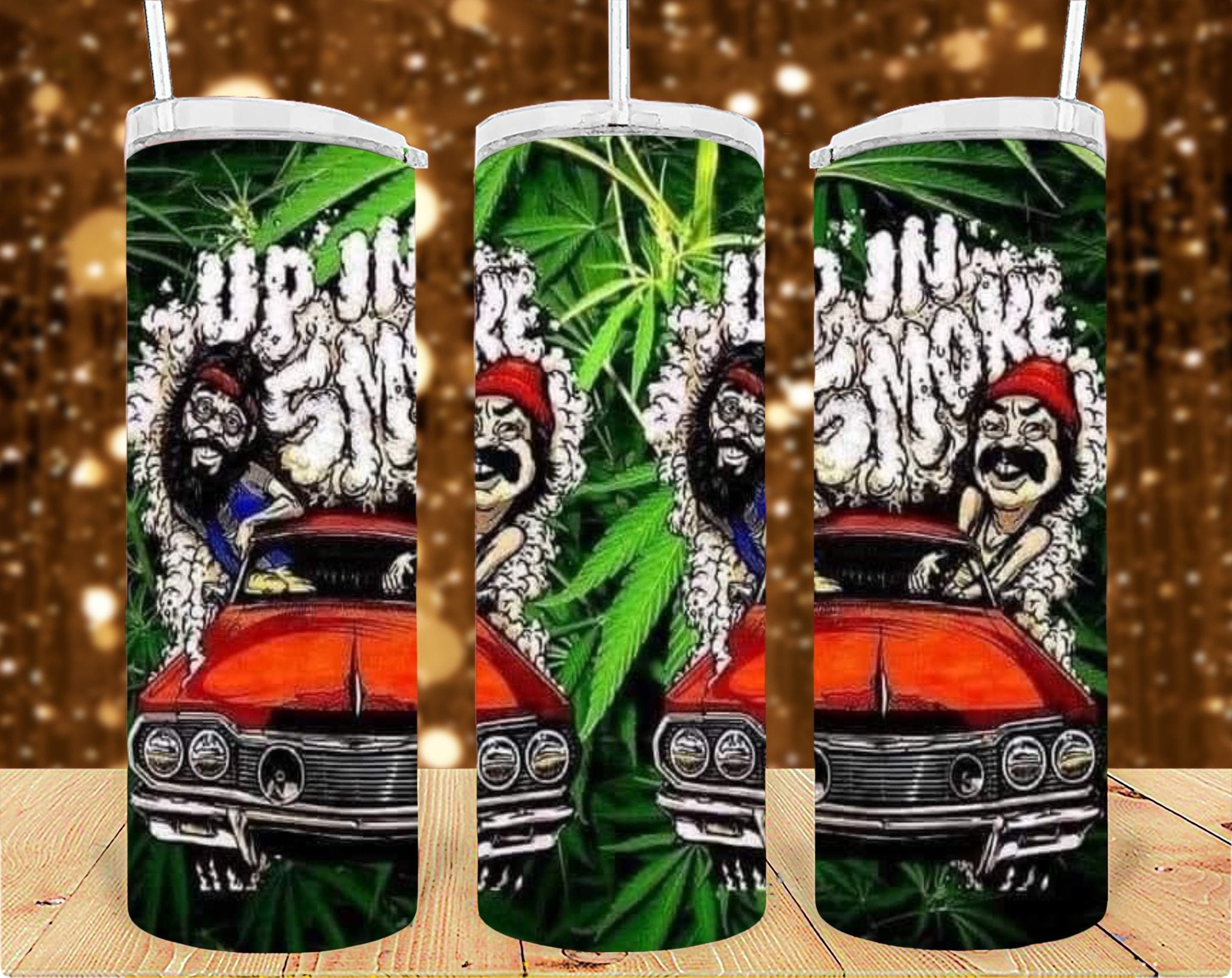 420 20oz Tumbler Sublimation Print – Cannabis-Inspired Custom Drinkware 🌿💨