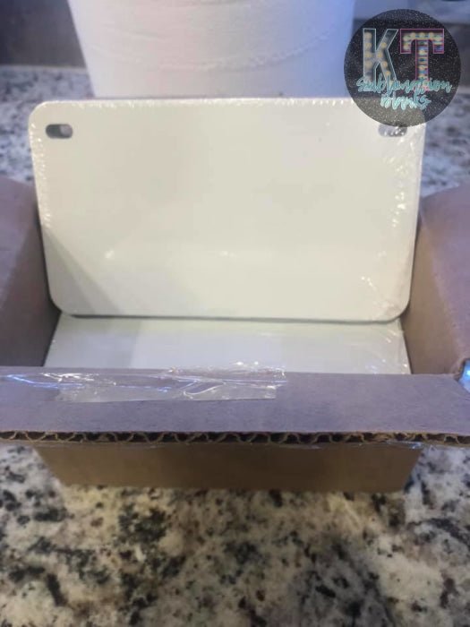 4x7 Sublimation License Plate Blanks, Metal Aluminum Custom License Plate Tag for Kids Toy Car, Golf Cart Accessories, Bike and Mopeds - KT SUBLIMATION, DTF AND MORE LLC