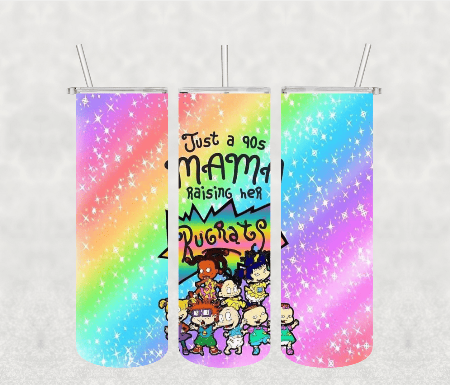 90's Mom 20oz Tumbler Sublimation Print - KT SUBLIMATION, DTF AND MORE LLC