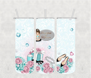 Tiffanny 20oz Tumbler Sublimation Print