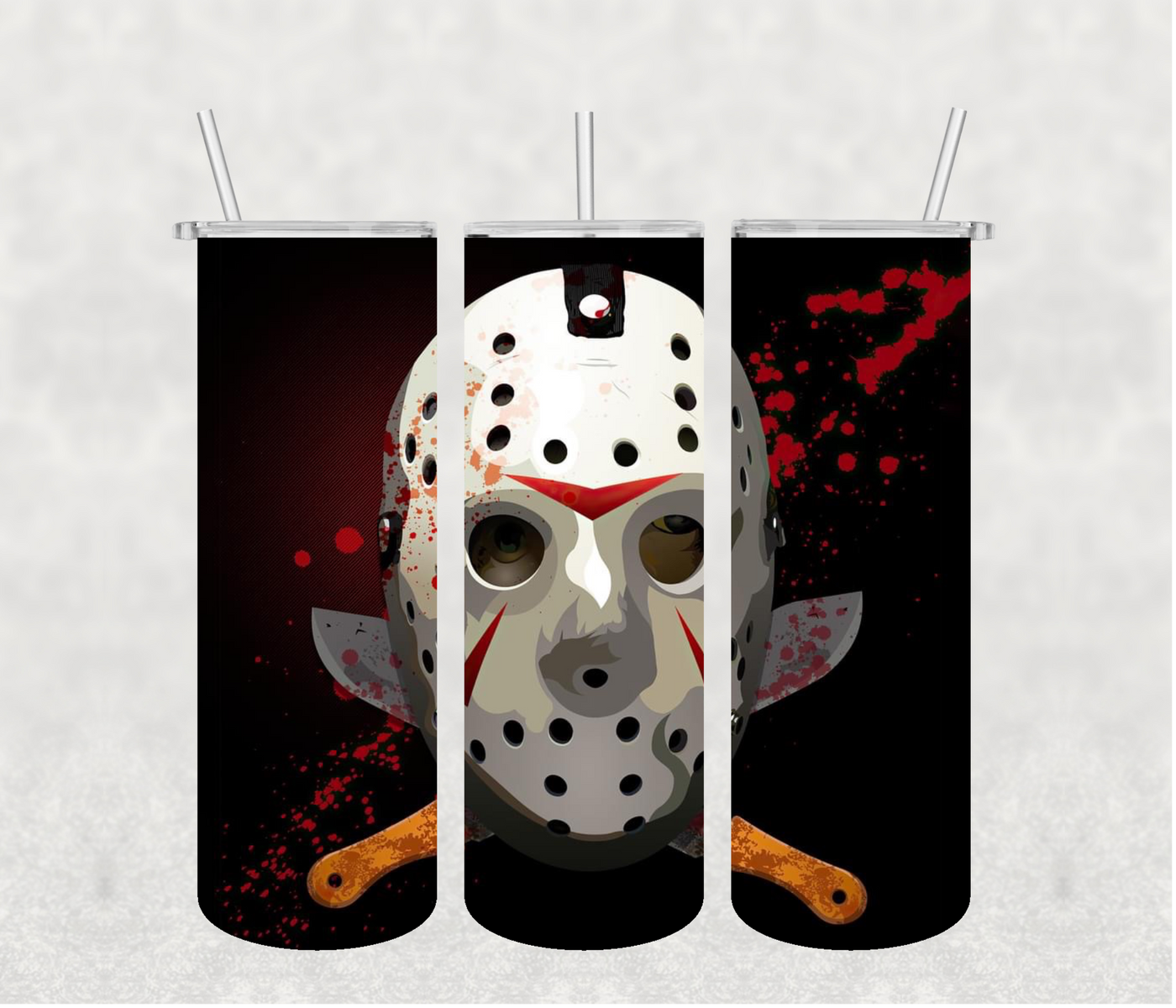 Jason Horror  20oz Tumbler Sublimation Print