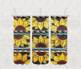 Sunflower 20oz Tumbler Sublimation Print