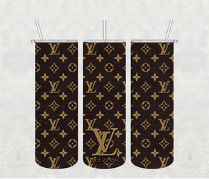 Louis Vuitton Tumbler Sublimation Design